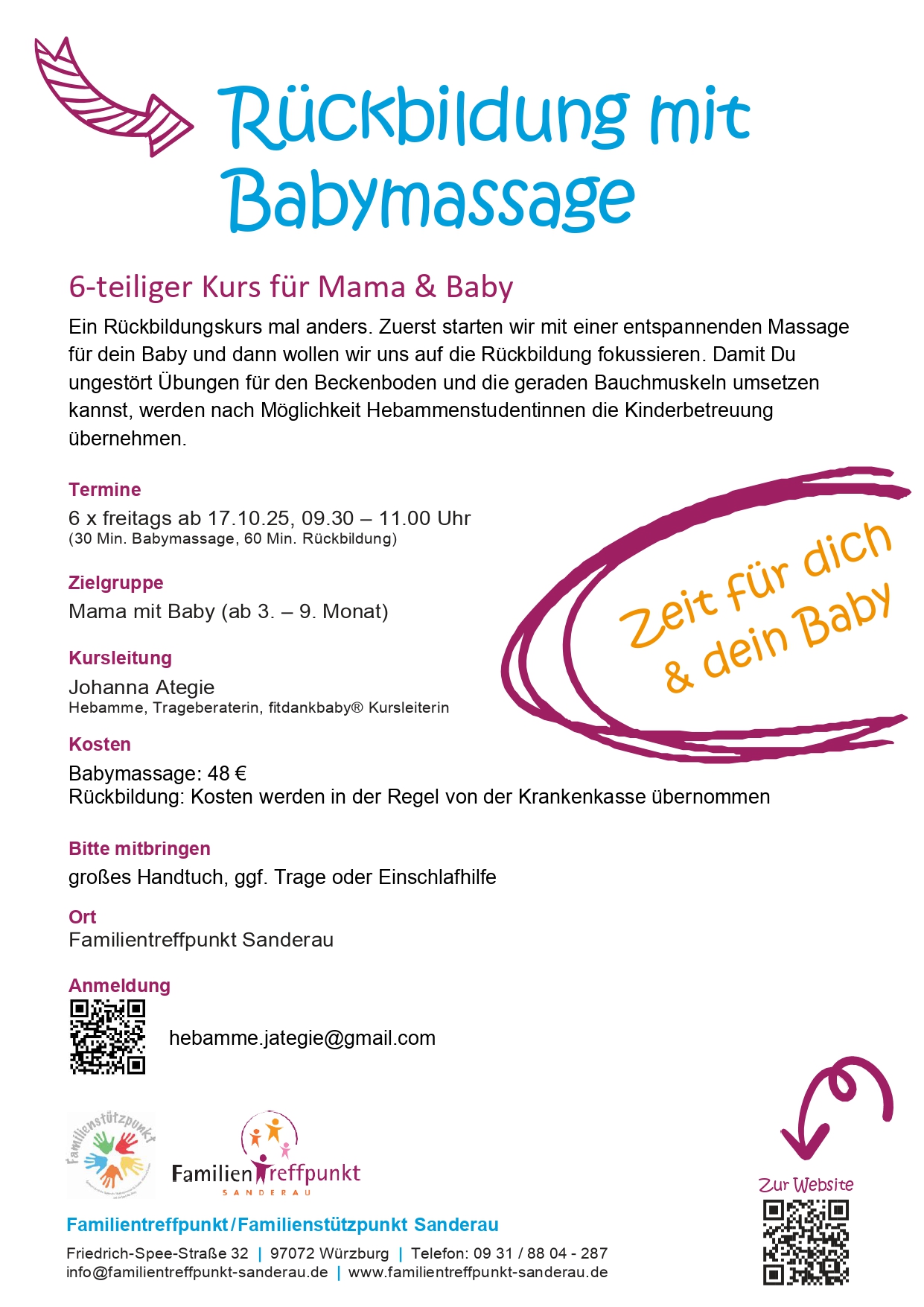 Rückbildung mit Babymassage page 0001